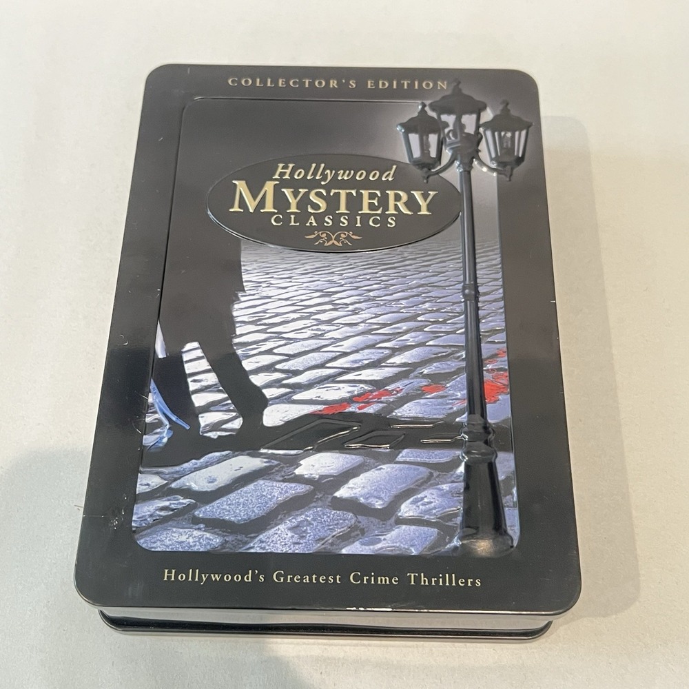 Hollywood Mystery Classics 5-Disc DVD Tin Collection Film Noir Rex‎ Harrison OOP